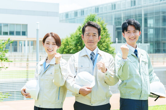 工場での仕事