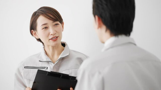 工場での仕事