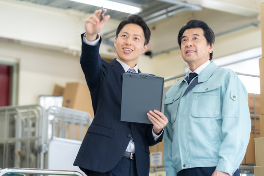 工場での仕事
