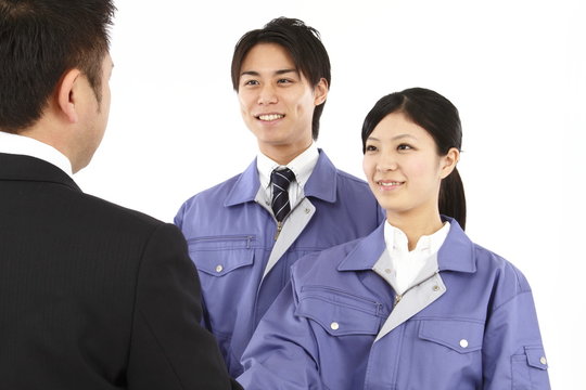 工場での仕事