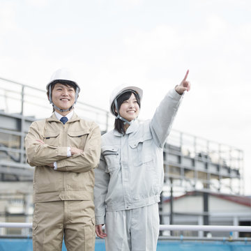工場での仕事