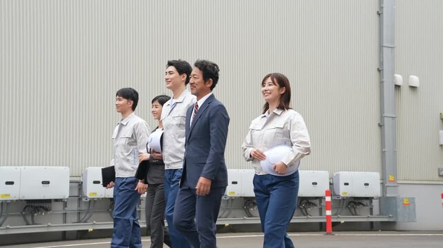 工場での仕事