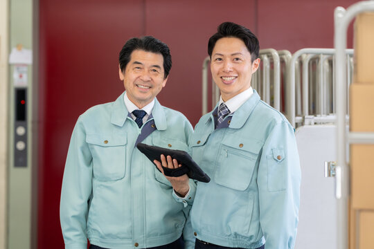 工場での仕事