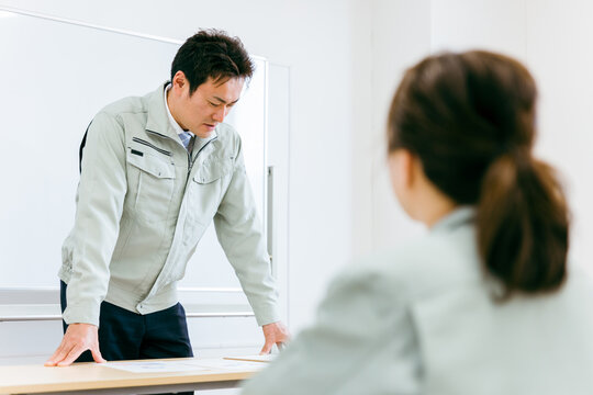 工場での仕事