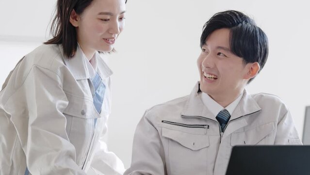 工場での仕事