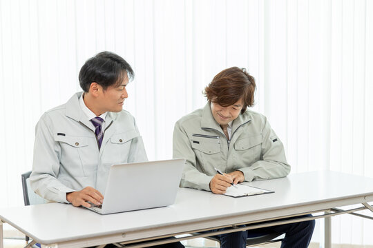 工場での仕事