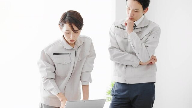 工場での仕事