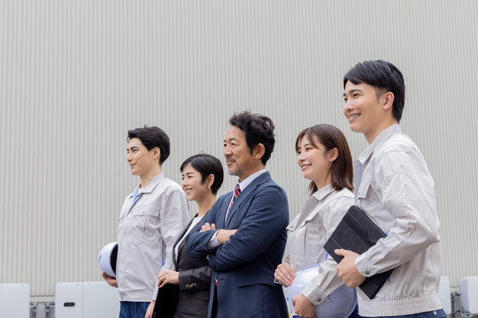 工場での仕事