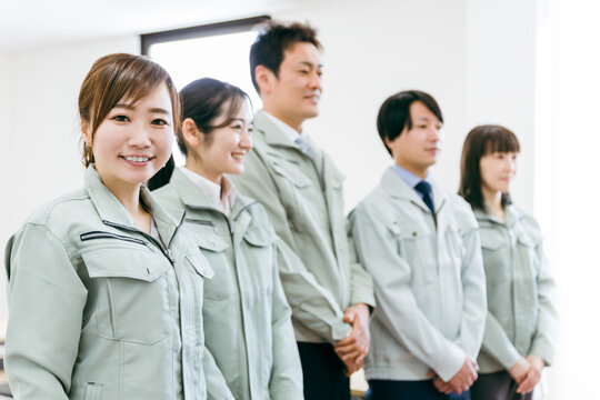 工場での仕事