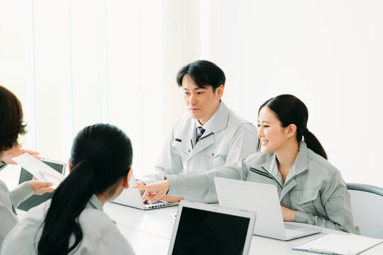 工場での仕事